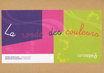 La ronde des couleurs - Ccile ZAMORANO, Sverine CAUSSANEL - CIT'INSPIR EDITIONS - 