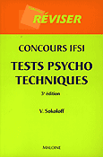 Concours IFSI Tests psychotechniques - V.SOKOLOFF - MALOINE - Rviser