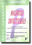 Maladies infectieuses - Brigitte RANQUE-FRANCOIS, Sarah BURSAUX, Capucine MORELOT-PANZINI - VERNAZOBRES - Mdecine internat 2004