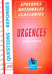 Urgences - Sophie GEORGIN - VERNAZOBRES - Questions Rponses - Vol.20