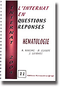 Hmatologie - A.HAKIME, O.CLAUDE, J.LEFEVRE