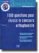 1000 questions pour russir le concours orthophoniste - C.VOISIN