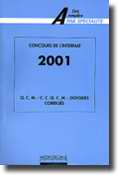 Concours de linternat 2001 - Collectif - MDISTROPHE - 