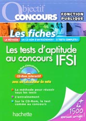 Les tests d'aptitude au concours IFSI - Collectif