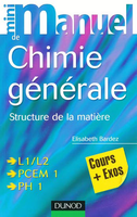 Mini manuel de chimie gnrale - Elisabeth BARDEZ