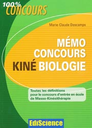 Mmo concours Kin Biologie - Marie-Claude DESCAMPS