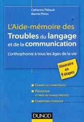 L'Aide-mmoire des troubles du langage et de la communication - Marine PITROU, Catherine THIBAULT - DUNOD - Les outils du psychologue