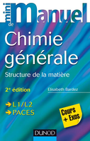Mini Manuel de Chimie gnrale - Elisabeth BARDEZ