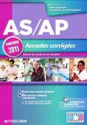 AS/AP  Annales corriges  Concours 2011 - Valrie BONJEAN, Valrie BAL,