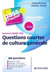 Questions courtes de culture gnrale - Valrie BAL - FOUCHER - Pass Foucher 40