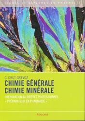 Chimie gnrale Chimie minrale - Guylaine DRUT-GREVOZ - MALOINE - tudes et diplmes en pharmacie