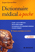 Dictionnaire mdical de poche - Jacques QUEVAUVILLIERS