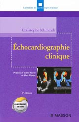 chocardiographie clinique - Christophe KLIMCZAK - MASSON - Cardiologie pratique