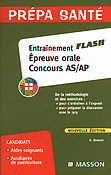 Entranement Flash preuve orale Concours AS/AP - G.BENOIST