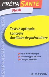 Tests d'aptitude Concours Auxiliaire de puriculture - G.BENOIST