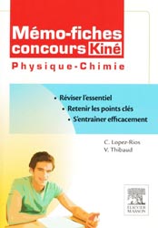 Mmo- fiches concours Kin - C. LOPEZ-RIOS, V. THIBAUD - MASSON - Mmo fiches concours Kin