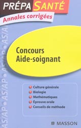 Concours  Aides-soignants - J.GASSIER, M-H.BRU, F.MAGRE, A.MAGRE
