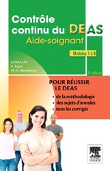 Contrle continu du DEAS - GERACFAS, Vronique RUPIN, Marie-Bernard BLANCHOUIN - ELSEVIER / MASSON - 