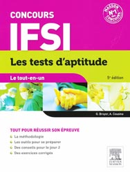 Concours IFSI - Les tests d'aptitude - Grard BROYER, Agns COUSINA