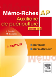 Mmo-fiches AP Modules 1  8 - Jacqueline GASSIER, Annie PEIDRO - ELSEVIER / MASSON - 