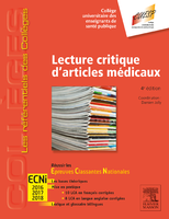 Lecture critique d'articles mdicaux - D.JOLLY, J.ANKRI, F.CHAPUIS, P.CZERNICHOW, P.FRANOIS, F.GUILLEMIN, J.LABARRE, COLLGE UNIVERSITAIRE DES ENSEIGNANTS DE SANT PUBLIQUE