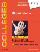 Rhumatologie - COFER - ELSEVIER / MASSON - Les rfrentiels des Collges
