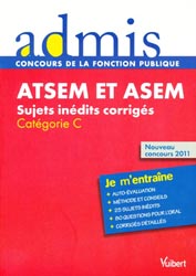ATSEM et ASEM - C. DUBUIS, P-B. LEBRUN - VUIBERT - Admis Concours de la fonction publique