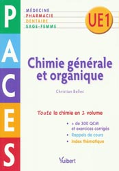 Chimie gnrale et organique - PACES UE1 - Christian BELLEC - VUIBERT - 