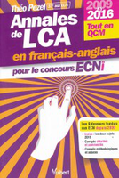 Annales de LCA en franais-anglais pour le concours ECNi - Tho PEZEL - VUIBERT - 