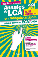 Annales de LCA en franais-anglais pour le concours ECNi 2020 -2009 - 2019 : Inclus les 2 sujets 2019 - 