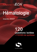 Hmatologie - Amandine SEGOT - S EDITIONS - 120 questions isolees