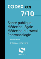 Sant publique - Mdecine lgale - Mdecine du travail - Pharmacologie -  - S. Editions - 