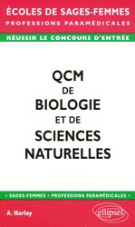 QCM de biologie et de sciences naturelles - A. HARLAY - ELLIPSES - 