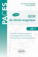 QCM de chimie organique UE1 - Jean-Philippe BOUILLON, Franois ESTOUR