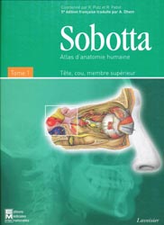 Atlas d'anatomie humaine  Tome 1 - SOBOTTA, coordon par R. PUTZ, R. PABST