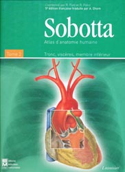 Atlas d'anatomie humaine tome 2 - SOBOTTA, coordon par R. PUTZ, R. PABST - EM INTER - 