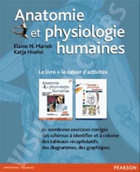 Coffret Anatomie et physiologie humaine - Elaine N. MARIEB, Katja HOEHN - PEARSON - 