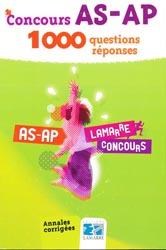 Concours AS-AP 1000 questions rponses - Anne PANAGET