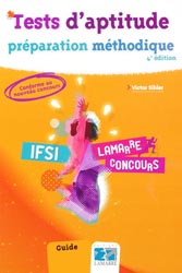 Tests d'aptitude - Victor SIBLER - LAMARRE - Concours IFSI