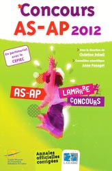 Pack Concours AS-AP    2011 - 2012 - Christine BELOEIL, Anna PANAGET - LAMARRE - Lamarre concours
