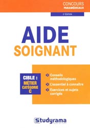 Aide soignant - Caroline BINET, Philippe DOMINGUES, Michle GENDRON-MORISSEAU, Christel MEYER