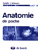 Anatomie de poche - SANDER, SCHWARZ - DE BOECK - 