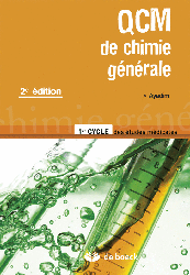 QCM de chimie gnrale - M. AYADIM - DE BOECK - 