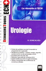 Urologie - H. GONCALVES - VERNAZOBRES - Derniers Tours ECN