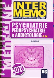 Psychiatrie Pdopsychiatrie et Addictologie - Laurent KARILA - VERNAZOBRES - Inter-mmo