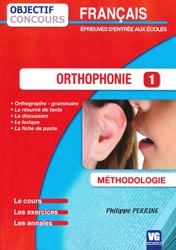 Orthophonie 1 - Philippe PERRINE - VERNAZOBRES - Objectif concours