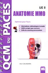 Anatomie MMO  UE8 (Tours) - Arvin CALINGHEN - VERNAZOBRES - QCM du PACES