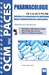 Pharmacologie UE 6 & UE 8 PH-AM ( Optimis pour Strasbourg) - Tamara SANTIAGO