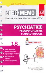 Psychiatrie Pdopsychiatrie et Addictologie - Laurent KARILA, Dr Fanny LEVY - VERNAZOBRES - Inter-mmo 18