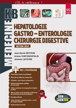 Hpatologie - Gastro-Entrologie - Chirurgie Digestive - Jean-David ZEITOUN, Ariane CHRYSSOSTALIS, Jrmie LEFEVRE - VERNAZOBRES - Mdecine KB